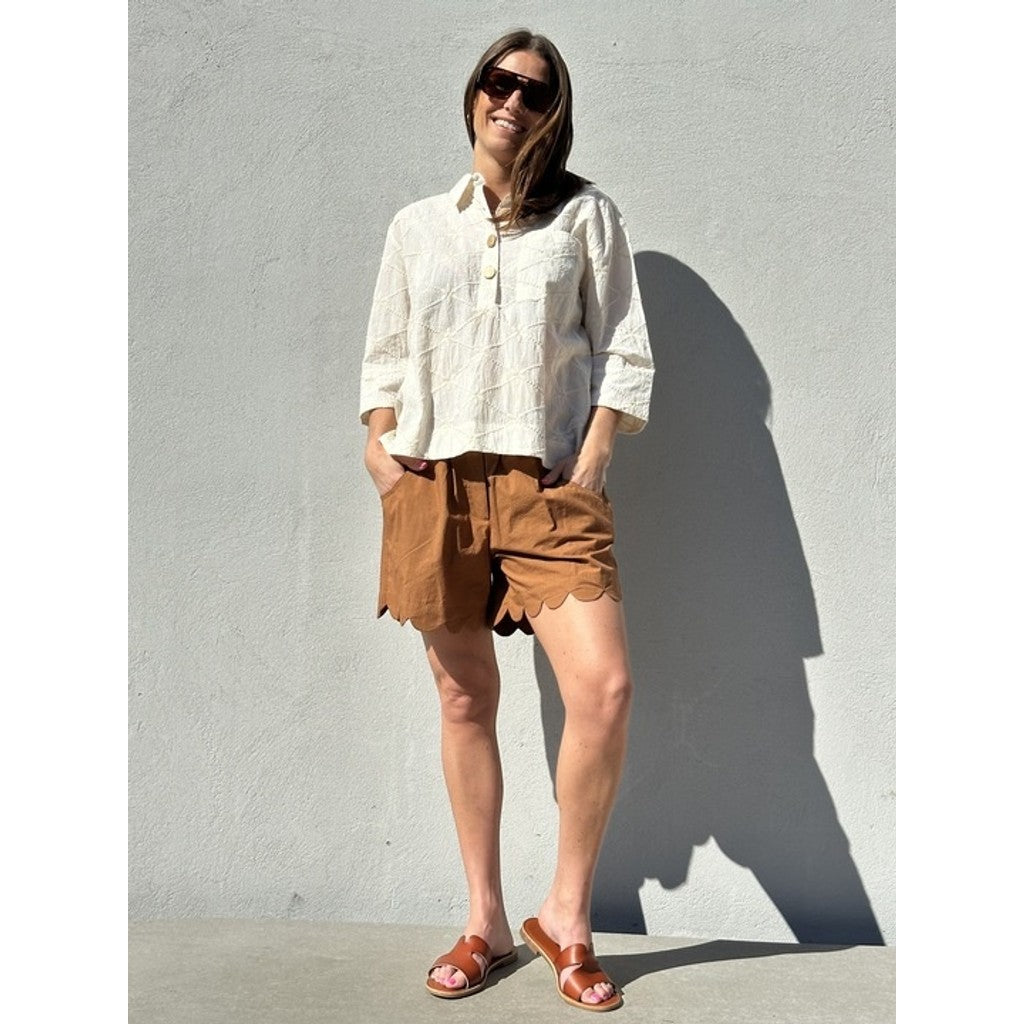 Camicia Donna Anglaise Silhouette Elegante