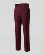 Pantaloni Eleganti Uomo Classici con Piega Stirata e Passanti per Cintura – Modello Sartoriale da Ufficio