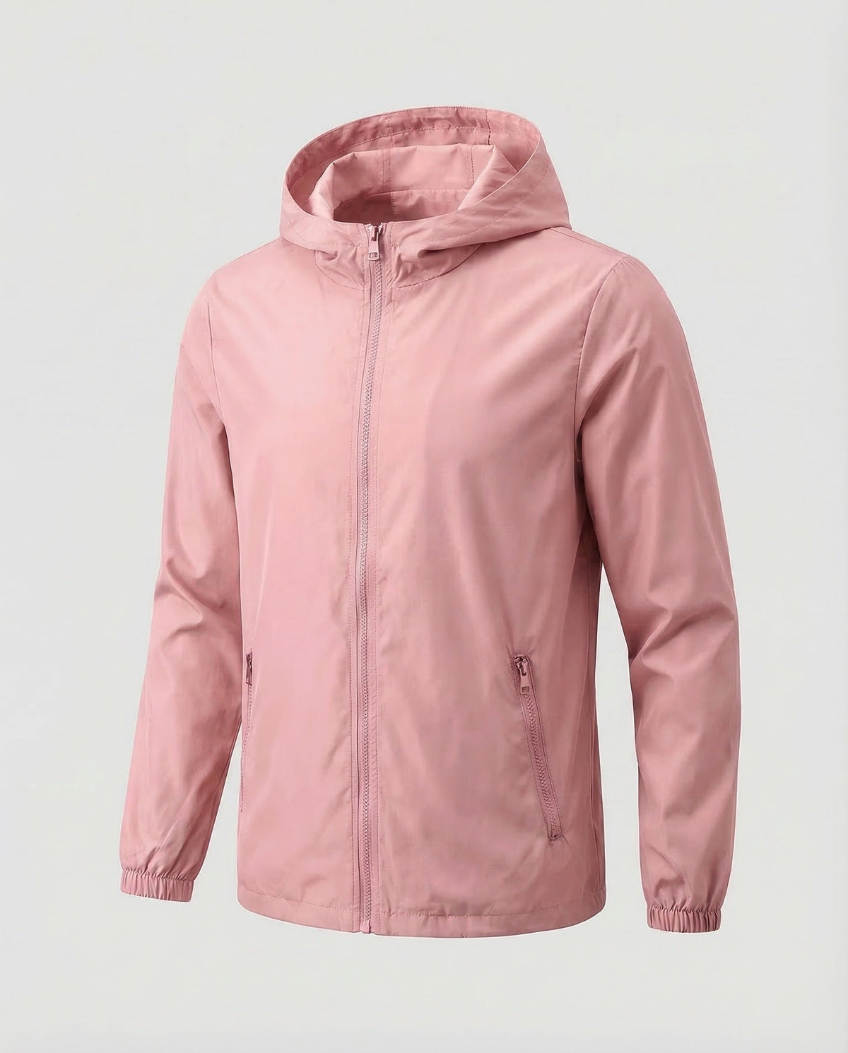 Giacca Leggera Uomo con Cappuccio – Modello Casual con Zip Integrale e Tasche Laterali