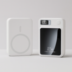 20000mAh Bærbar Powerbank med 22,5W Hurtig Opladning og Trådløs Funktion – Slank og Let at Transportere