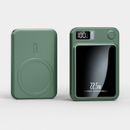 20000mAh Bærbar Powerbank med 22,5W Hurtig Opladning og Trådløs Funktion – Slank og Let at Transportere