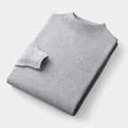 Suéter de lana para hombre con cuello alto - Elegante, cálido y refinado