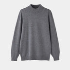 Suéter de lana para hombre con cuello alto - Elegante, cálido y refinado
