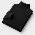 Dolcevita Uomo in Pura Lana Merino a Maglia Fine