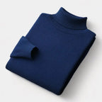 Dolcevita Uomo in Pura Lana Merino a Maglia Fine