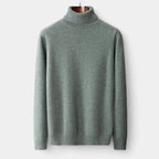 Dolcevita Uomo in Pura Lana Merino a Maglia Fine