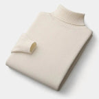 Dolcevita Uomo in Pura Lana Merino a Maglia Fine