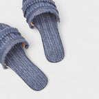Rikke Sko med Pompon Detalje og Komfortabel Pasform