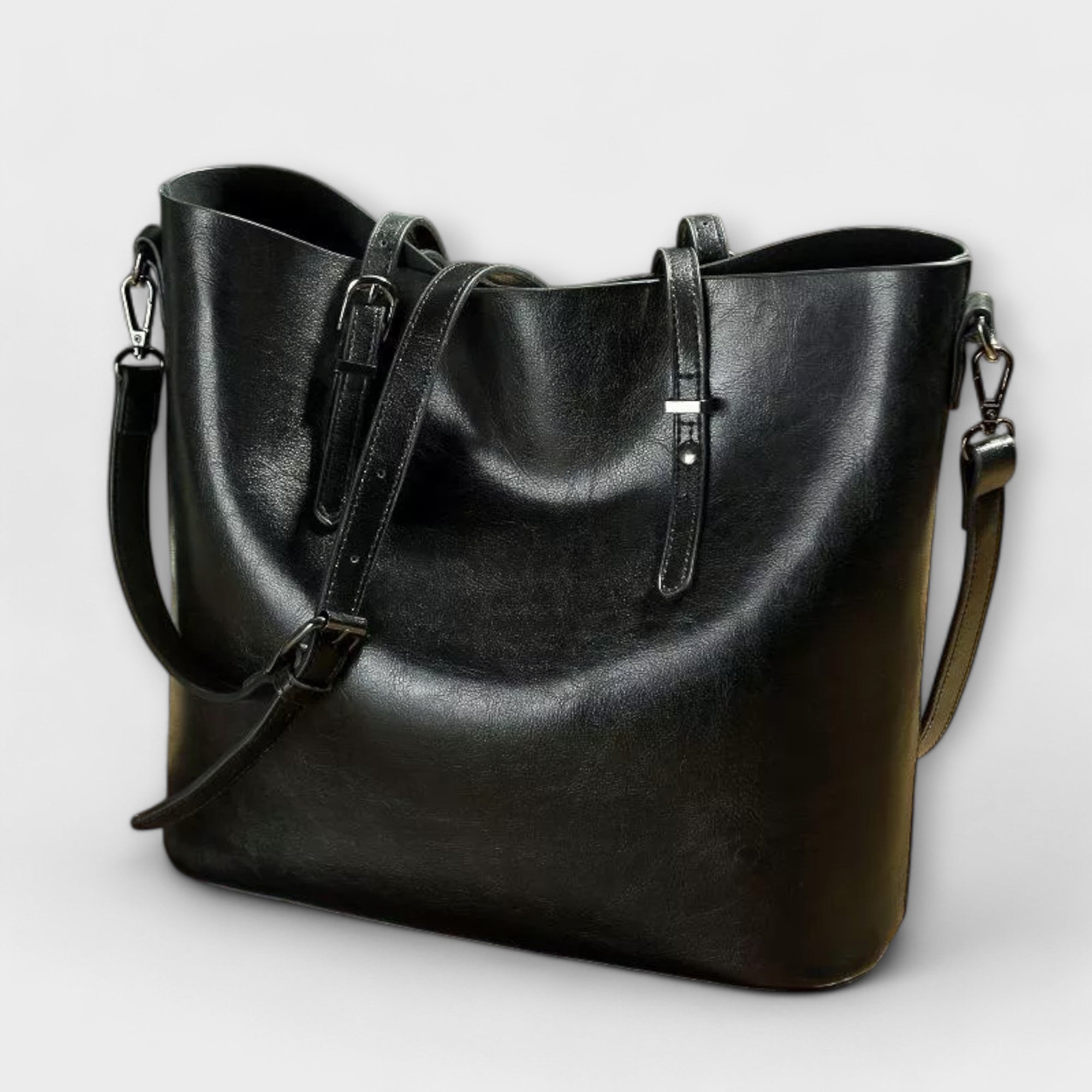 Rosa Tote Taske med Rummeligt Design og Elegant Silhuet
