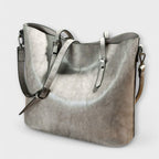 Rosa Tote Taske med Rummeligt Design og Elegant Silhuet