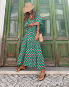 Abito Boho con Scollo a V ANFINITE Ausonia