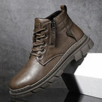 Botines Chelsea retro de hombre con horma ancha