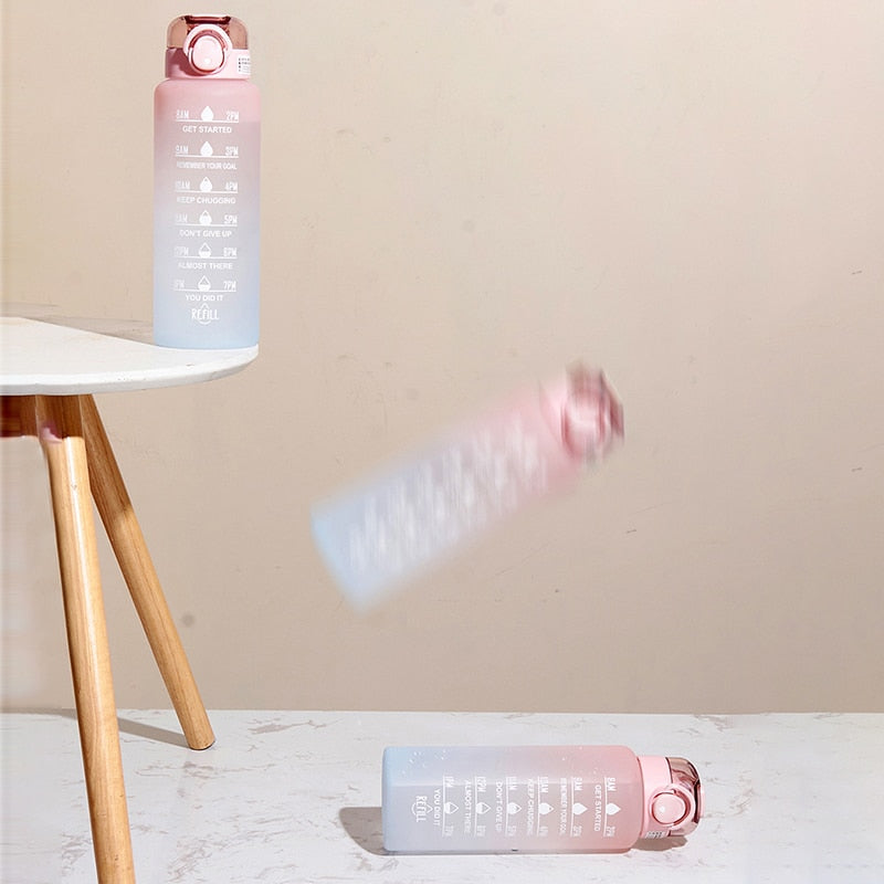 Motivations Vandflaske | Opnå dine drikke mål med denne flaske