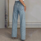 Jeans Donna Oversize a Gamba Ampia