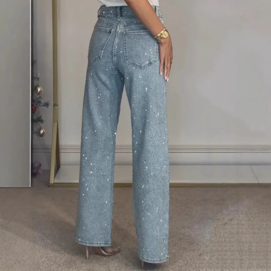 Jeans Donna Oversize a Gamba Ampia