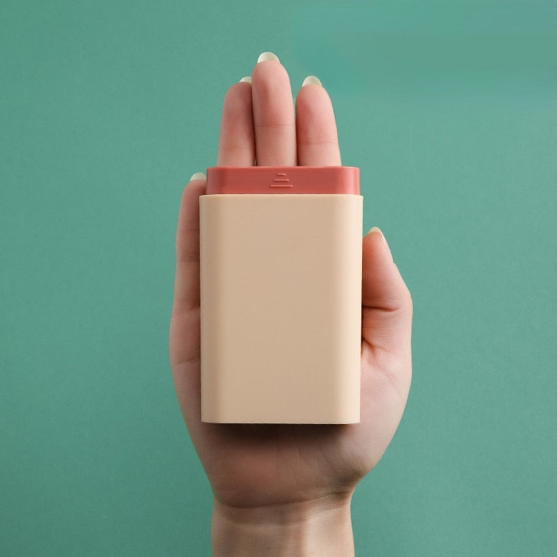 Porta Integratori ANFINITE – Organizer Compatto per Integratori e Farmaci