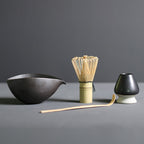 Set di Matcha 4 Pezzi | Bambù e Ceramica Premium