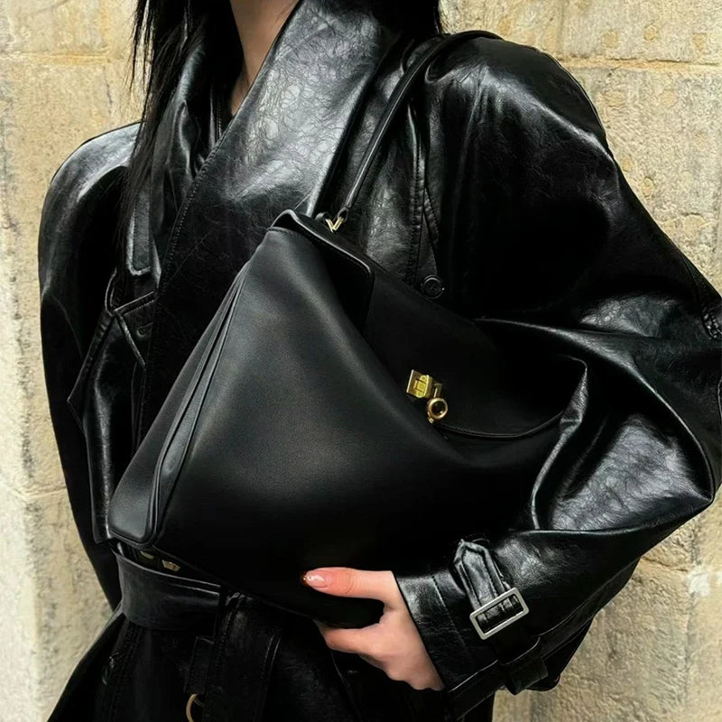 Borsa Donna Vintage in Vera Pelle e Camoscio