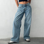 Jeans Donna Baggy a Gamba Ampia