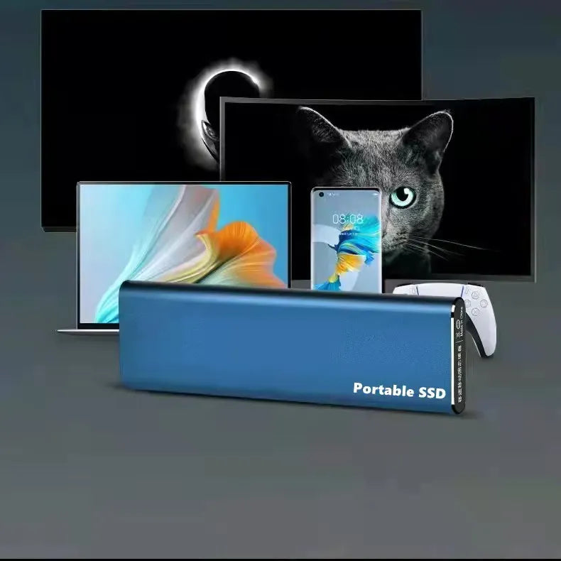 Kompakt og hurtig 4TB ekstern SSD-disk