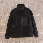 Giacca Unisex in Sherpa Fleece con Zip