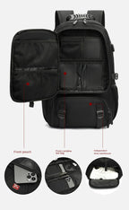 ANFINITE Icone™ Zaino da Viaggio – Capacità Estensibile di 60L