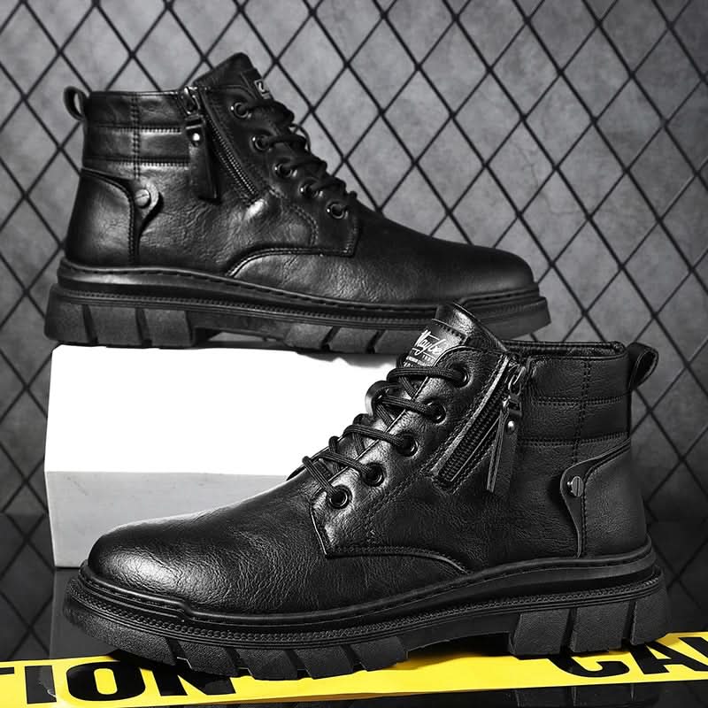 Botines Chelsea retro de hombre con horma ancha
