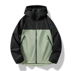 Giacca Impermeabile Uomo con Cappuccio – Antivento Leggera per Trekking e Outdoor