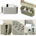 Scatola di Design per Stoccaggio | Organizer per Cavi, Adattatori e Prese