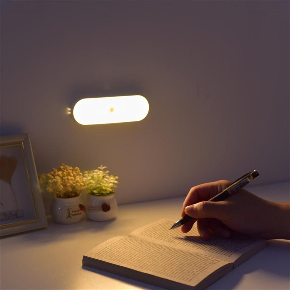 BrightSense Lampada da Parete USB Ricaricabile con Sensore di Movimento