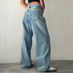 Jeans Donna Baggy a Gamba Ampia
