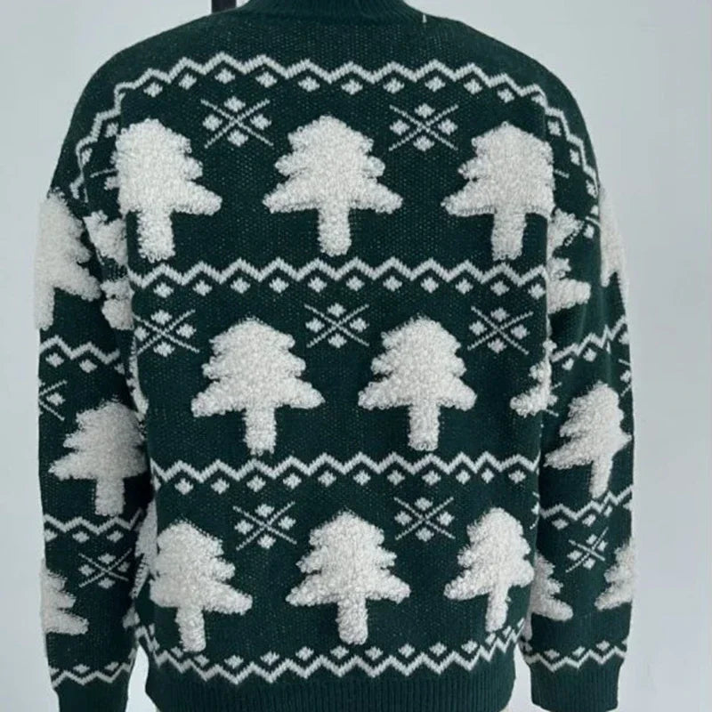 ANFINITE | Maglione di Natale per Donne – Morbido Maglione con Cuori
