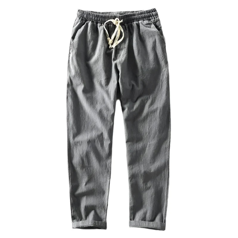 Pantaloni in Lino ANFINITE da Uomo