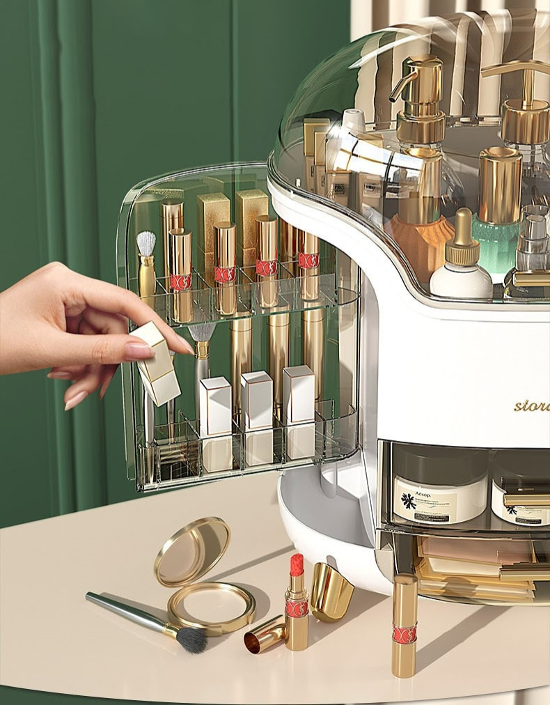 Elegant Make-up Organizer | Funktionel & Stilfuld