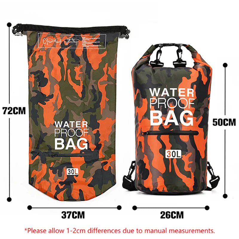 Waterproof Backpack with Moisture/Dry Divider - AquaVault