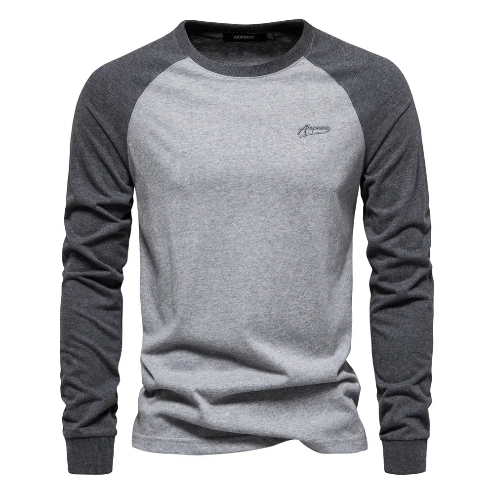 Maglia Uomo Raglan a Maniche Lunghe