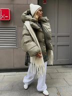 Piumino Donna Oversize Corto