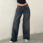 Jeans Donna Baggy a Gamba Ampia