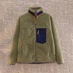 Giacca Unisex in Sherpa Fleece con Zip