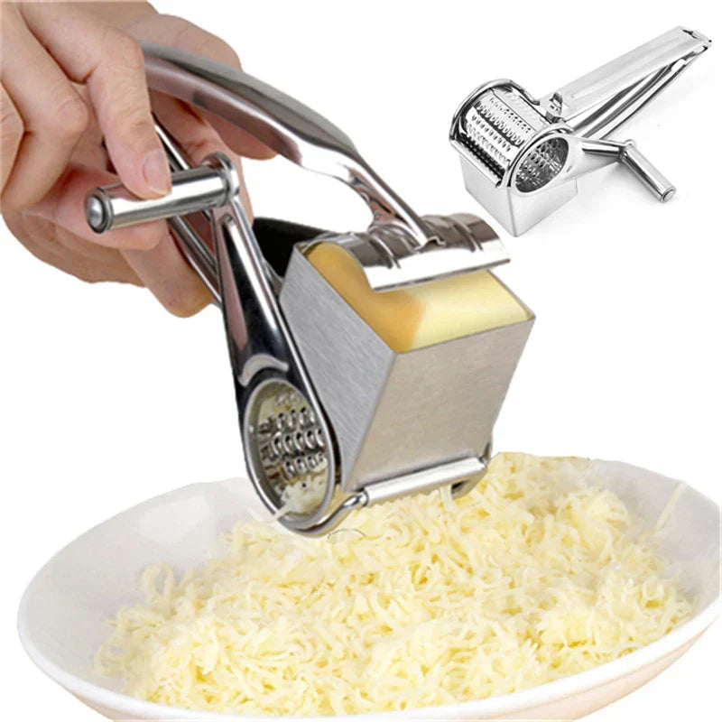 CheesePro Affettatrice Rotante per Formaggio | Taglio Preciso, Facile & Efficace
