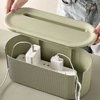 Scatola di Design per Stoccaggio | Organizer per Cavi, Adattatori e Prese