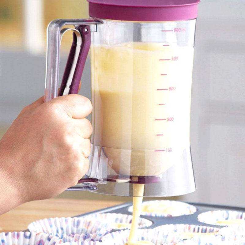 Dispenser per Impasto Pratico | Prepara Pancake e Cupcake Velocemente