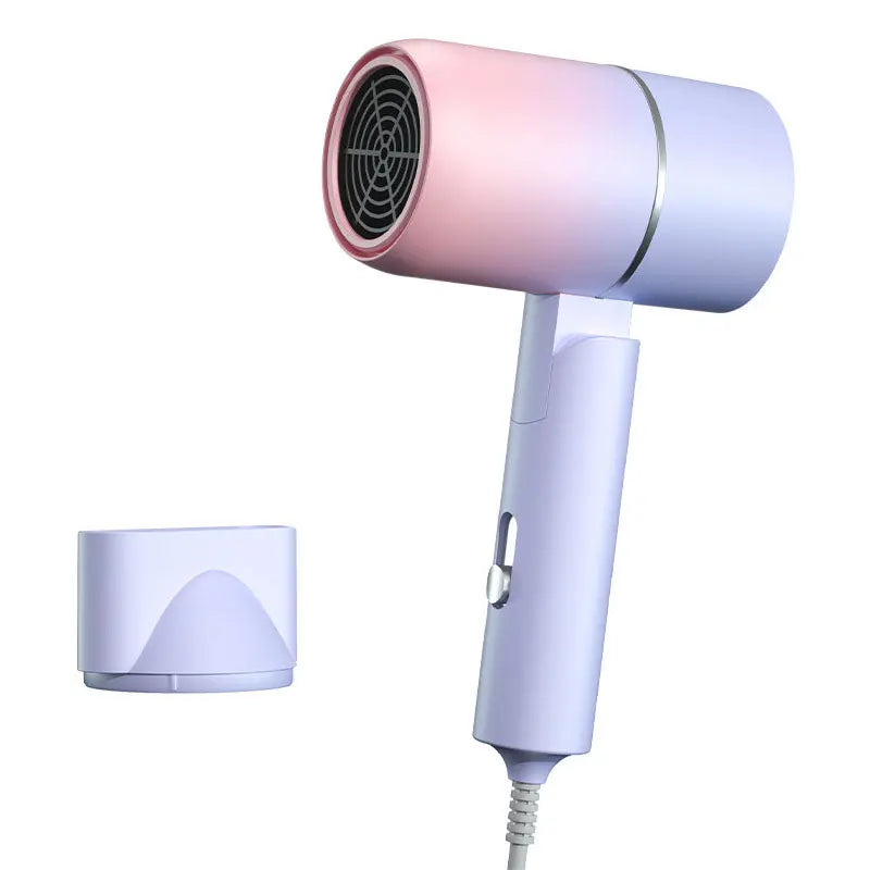Asciugacapelli Ionico Pieghevole – Compatto, Leggero e Pronto per Viaggiare con Tecnologia Anti-Frizz