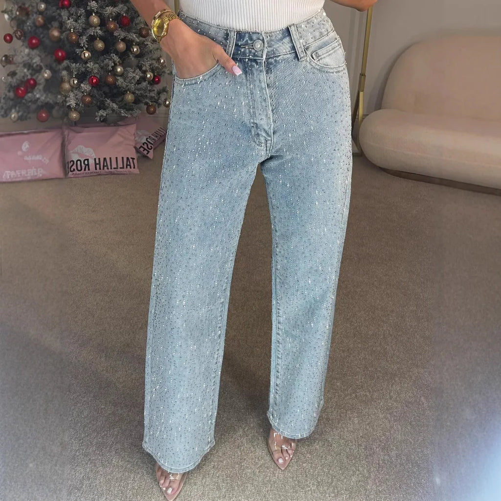 Jeans Donna Oversize a Gamba Ampia