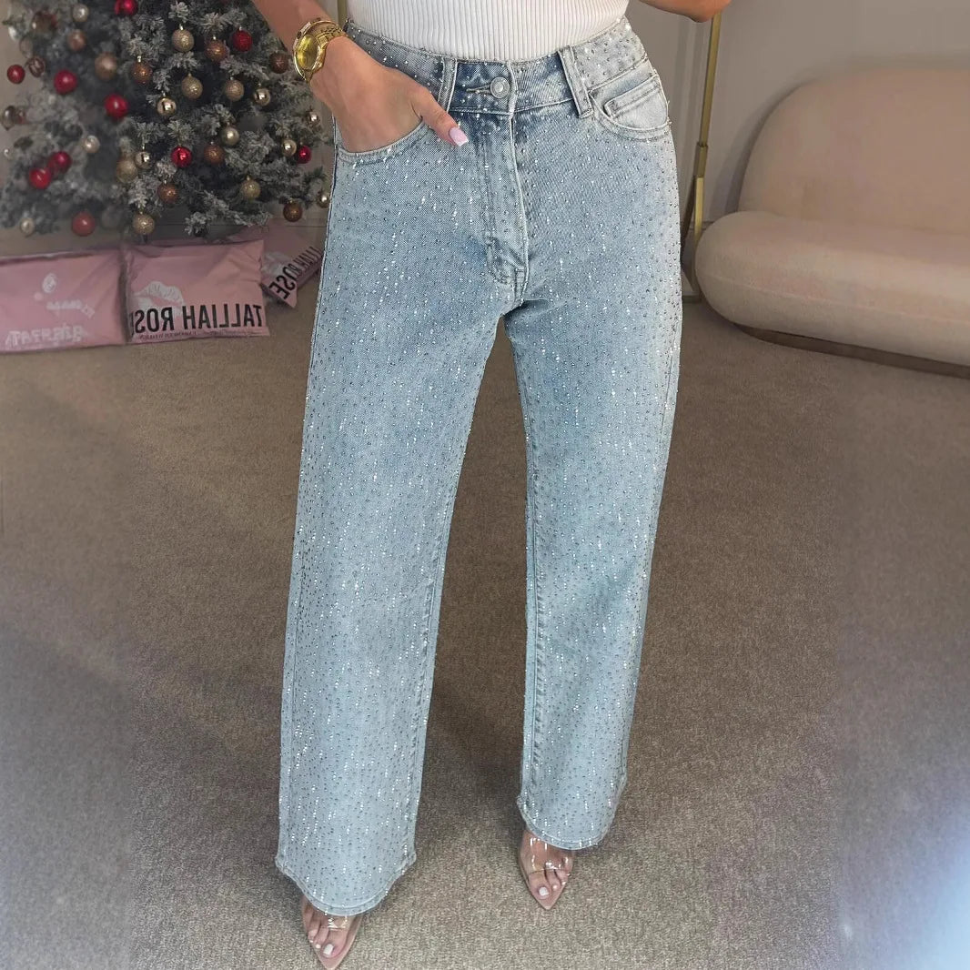Jeans Donna Oversize a Gamba Ampia