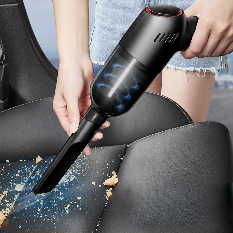 Aspirapolvere Portatile Senza Fili per Auto – Design Leggero con Potente Aspirazione e Funzionamento Silenzioso per Pulizie in Casa e Auto