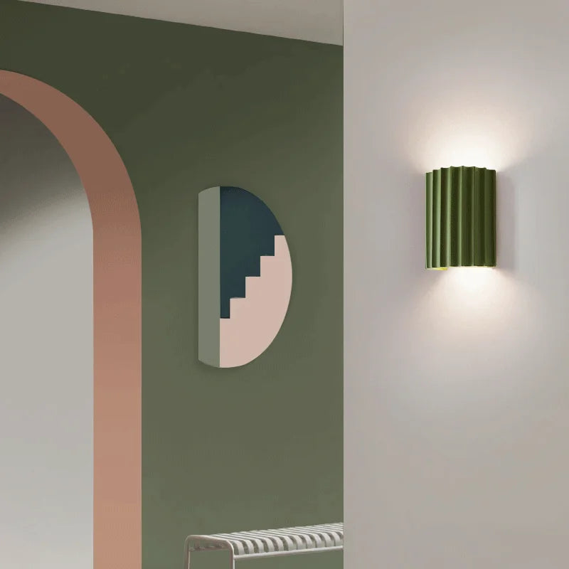 Elegant Væglamper i Kunstharpiks - LumiResin