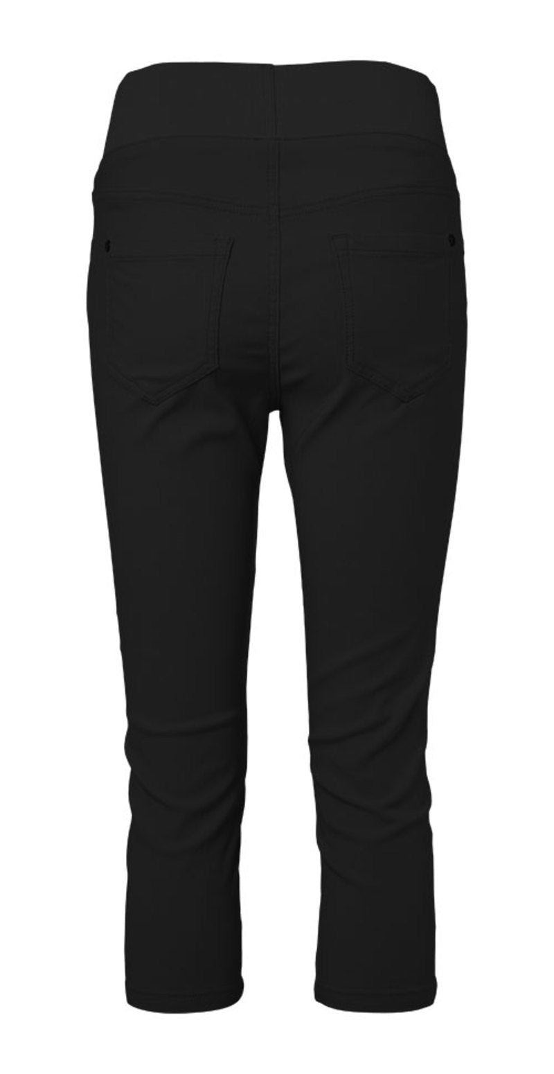 Pantaloni Capri con Vita Elastica e Vestibilità Confortevole