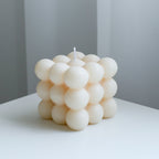 Candela BubbleGlow ANFINITE in Cera di Soia