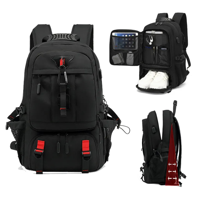 UrbanTrail Zaino con Porta USB e Grande Capacità (50-80L)